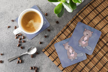 Load image into Gallery viewer, Beaver Watercolor Foam Coaster  BB7392FC