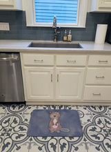 Load image into Gallery viewer, Beaver Watercolor Machine Washable Memory Foam Mat BB7392RUG