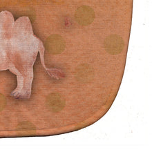 Load image into Gallery viewer, Polkadot Camel Watercolor Baby Bib BB7393BIB