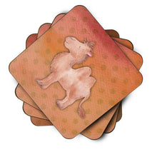 Load image into Gallery viewer, Polkadot Camel Watercolor Foam Coaster  BB7393FC