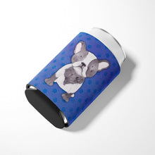 Load image into Gallery viewer, French Bulldog Polkadot Watercolor Can or Bottle Hugger BB7394CC