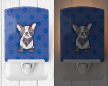 Load image into Gallery viewer, French Bulldog Polkadot Watercolor Ceramic Night Light BB7394CNL