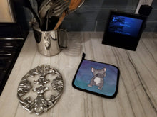 Load image into Gallery viewer, French Bulldog Watercolor Pot Holders - Set of 2 - Heat-Resistant Kitchen Essentials BB7395PTHD