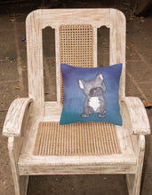 Load image into Gallery viewer, French Bulldog Watercolor Fabric Decorative Pillow BB7395PW1818