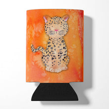 Load image into Gallery viewer, Leopard Watercolor Can or Bottle Hugger BB7396CC