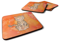 Load image into Gallery viewer, Leopard Watercolor Foam Coaster  BB7396FC