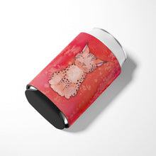 Load image into Gallery viewer, Lynx Watercolor Can or Bottle Hugger BB7397CC