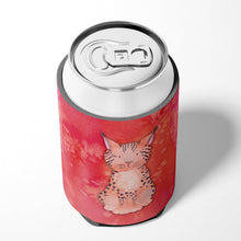 Load image into Gallery viewer, Lynx Watercolor Can or Bottle Hugger BB7397CC