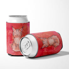 Load image into Gallery viewer, Lynx Watercolor Can or Bottle Hugger BB7397CC