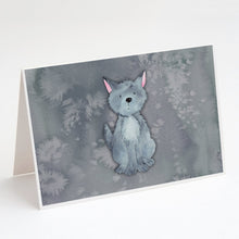 Load image into Gallery viewer, Wolf Watercolor Greeting Cards -  Blank Note Cards – 8-Pack of Artist-Designed Cards with Envelopes