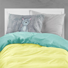 Load image into Gallery viewer, Wolf Watercolor Fabric Standard Pillowcase – Artistic Decorative Front, White Back BB7398PILLOWCASE