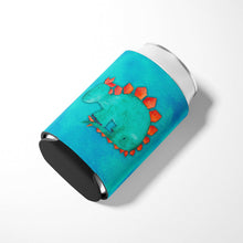 Load image into Gallery viewer, Stegosaurus Watercolor Can or Bottle Hugger BB7399CC