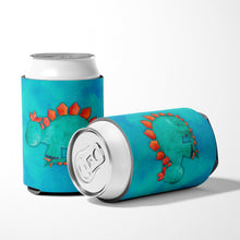 Load image into Gallery viewer, Stegosaurus Watercolor Can or Bottle Hugger BB7399CC
