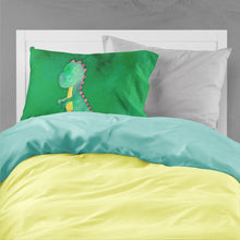 Load image into Gallery viewer, Tyrannosaurus Rex Watercolor Fabric Standard Pillowcase – Artistic Decorative Front, White Back BB7401PILLOWCASE