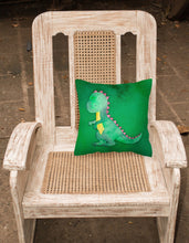 Load image into Gallery viewer, Tyrannosaurus Rex Watercolor Fabric Decorative Pillow BB7401PW1818