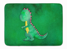 Load image into Gallery viewer, Tyrannosaurus Rex Watercolor Machine Washable Memory Foam Mat BB7401RUG