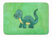 Load image into Gallery viewer, Brontosaurus Watercolor Machine Washable Memory Foam Mat BB7404RUG