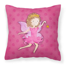 Load image into Gallery viewer, Fairy Princess Watercolor Fabric Decorative Pillow BB7406PW1818