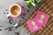 Load image into Gallery viewer, Princess Watercolor Foam Coaster  BB7407FC