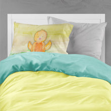 Load image into Gallery viewer, Chicken Watercolor Fabric Standard Pillowcase – Artistic Decorative Front, White Back BB7411PILLOWCASE