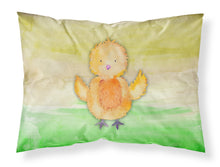 Load image into Gallery viewer, Chicken Watercolor Fabric Standard Pillowcase – Artistic Decorative Front, White Back BB7411PILLOWCASE