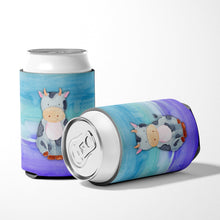 Load image into Gallery viewer, Cow Watercolor Can or Bottle Hugger BB7412CC