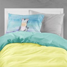 Load image into Gallery viewer, Cow Watercolor Fabric Standard Pillowcase – Artistic Decorative Front, White Back BB7412PILLOWCASE