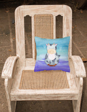 Load image into Gallery viewer, Cow Watercolor Fabric Decorative Pillow BB7412PW1818