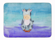 Load image into Gallery viewer, Cow Watercolor Machine Washable Memory Foam Mat BB7412RUG
