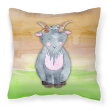 Load image into Gallery viewer, Goat Watercolor Fabric Decorative Pillow BB7413PW1818