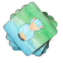Load image into Gallery viewer, Sheep Lamb Watercolor Foam Coaster  BB7414FC