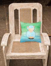 Load image into Gallery viewer, Sheep Lamb Watercolor Fabric Decorative Pillow BB7414PW1818