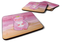 Load image into Gallery viewer, Pig Watercolor Foam Coaster  BB7416FC