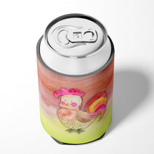Load image into Gallery viewer, Rooster Watercolor Can or Bottle Hugger BB7417CC