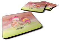 Load image into Gallery viewer, Rooster Watercolor Foam Coaster  BB7417FC