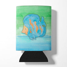 Load image into Gallery viewer, Blue Fish Watercolor Can or Bottle Hugger BB7419CC