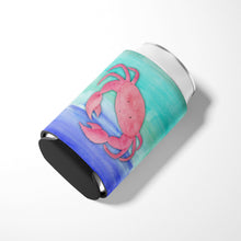 Load image into Gallery viewer, Crab Watercolor Can or Bottle Hugger BB7420CC