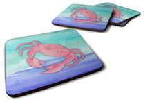 Load image into Gallery viewer, Crab Watercolor Foam Coaster  BB7420FC