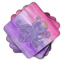 Load image into Gallery viewer, Octopus Watercolor Foam Coaster  BB7424FC