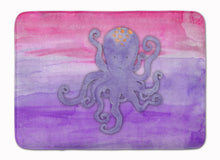 Load image into Gallery viewer, Octopus Watercolor Machine Washable Memory Foam Mat BB7424RUG