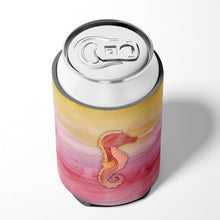 Load image into Gallery viewer, Seahorse Watercolor Can or Bottle Hugger BB7425CC