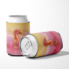 Load image into Gallery viewer, Seahorse Watercolor Can or Bottle Hugger BB7425CC