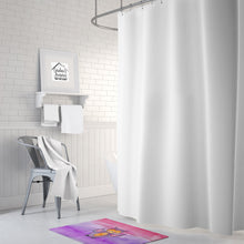 Load image into Gallery viewer, Pink and Purple Owl Watercolor Machine Washable Memory Foam Mat BB7428RUG
