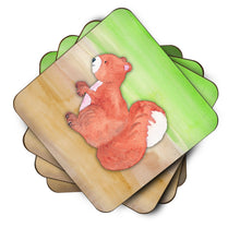 Load image into Gallery viewer, Squirrel Watercolor Foam Coaster  BB7431FC