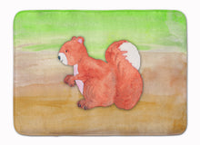 Load image into Gallery viewer, Squirrel Watercolor Machine Washable Memory Foam Mat BB7431RUG