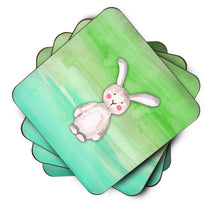 Load image into Gallery viewer, Bunny Rabbit Watercolor Foam Coaster  BB7437FC