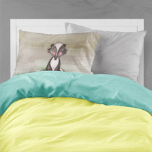 Load image into Gallery viewer, Badger Watercolor Fabric Standard Pillowcase – Artistic Decorative Front, White Back BB7440PILLOWCASE