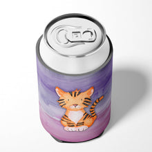 Load image into Gallery viewer, Tiger Cub Watercolor Can or Bottle Hugger BB7444CC