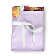 Load image into Gallery viewer, Purple and Yellow Iris Apron – Artist-Designed Kitchen, BBQ &amp; Craft Apron BB7445APRON