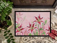 Load image into Gallery viewer, Pink Lillies Doormat - 18x27 Decorative Floor Mat – Indoor/Outdoor Rug with Artistic Flair BB7446MAT
